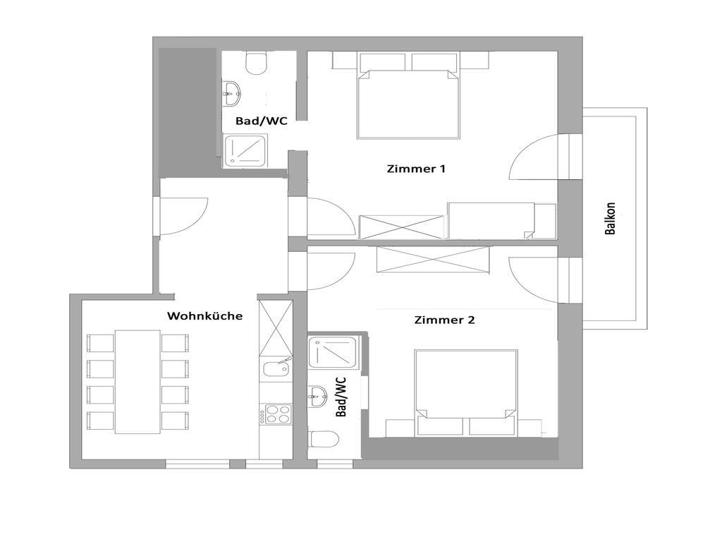 Apart Bergland Каунертал Екстериор снимка